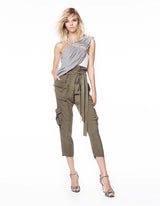 Turlington Silk Cargo Pant