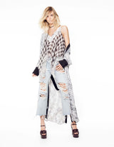 Natasha Burnout Kimono
