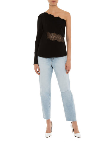 Moss One Shoulder Top